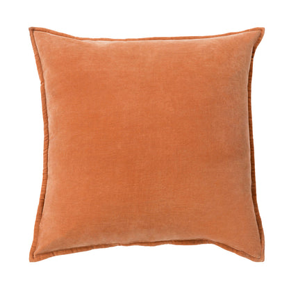 *REGISTRY ITEM: 20x20 Orange Velvet Pillow*