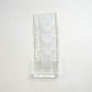 Set of Four Lucite Square Coasters w/ Custom Monogram