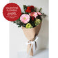 The Beautiful Valentine Wrapped Bouquet