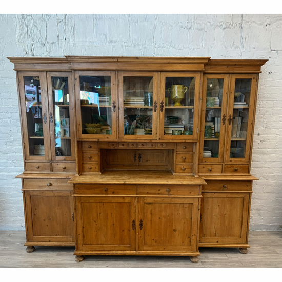 Oversized Pine Kitchen Cabinet