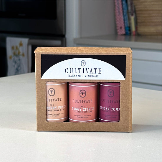 Cultivate Balsamic Vinegars Gift Set
