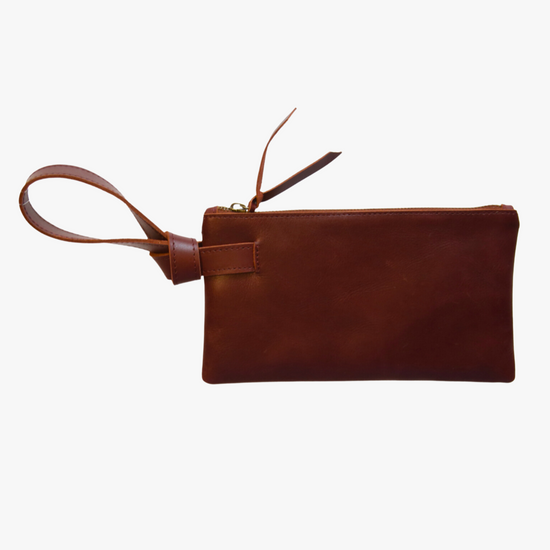 Rachel Wristlet in Wine