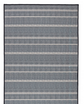 Samson Black Machine Washable Rug