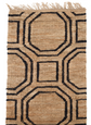 Hexile Hand Knotted Jute Rug