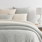 Tilden Natural/ Grey Matelasse Coverlet