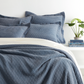 Hawley Indigo Matelasse Coverlet