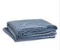 Hawley Indigo Matelasse Coverlet