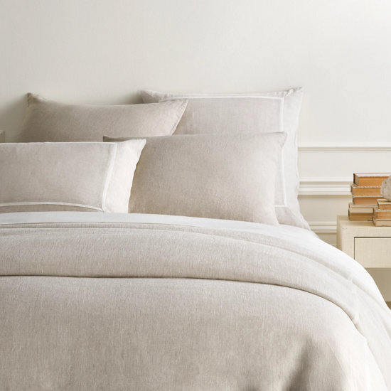 Keaton Linen Natural Duvet Cover