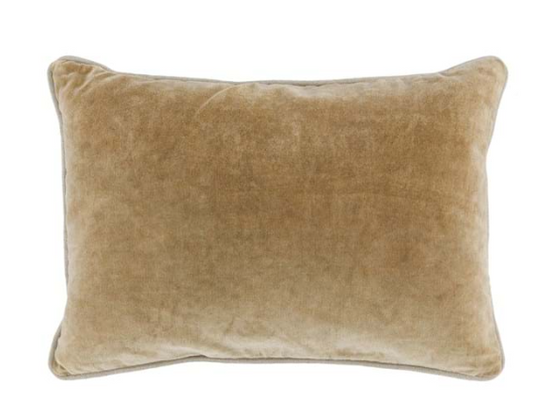 14x20 Wheat Heirloom Velvet Pillow