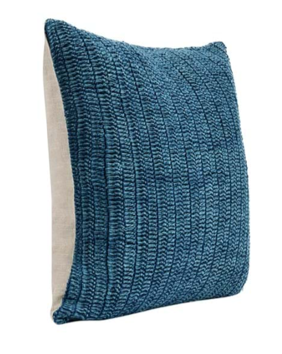 22x22 Blue SLD Macie Pillow