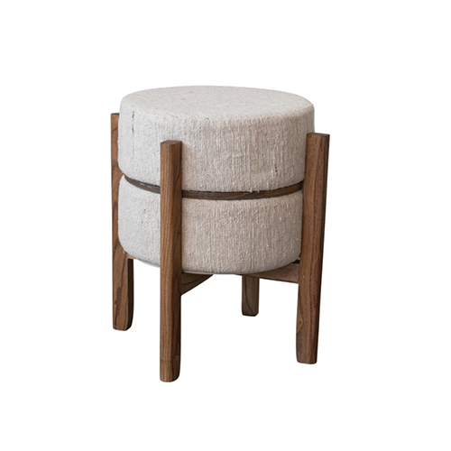 *REGISTRY ITEM: Woven Upholstered Table/Stool*