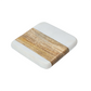 *REGISTRY ITEM: S/4 Marble + Acacia Wood Coasters*