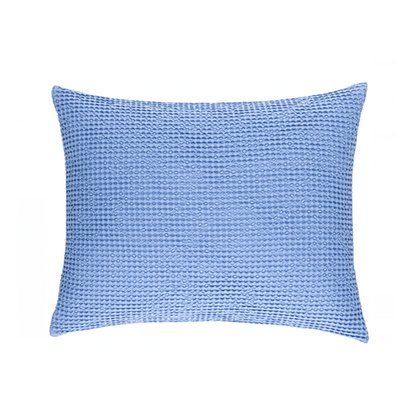 Bubble French Blue Matelasse Sham