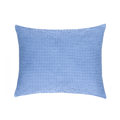 Bubble French Blue Matelasse Sham