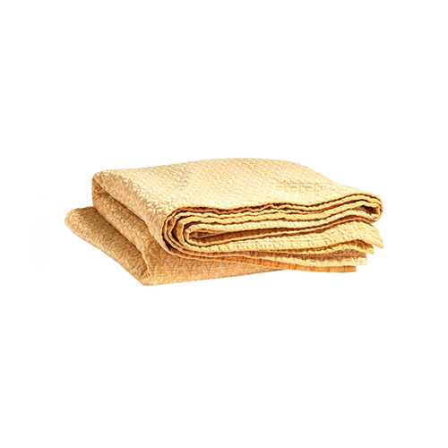 Hawley Ochre Matelasse Coverlet