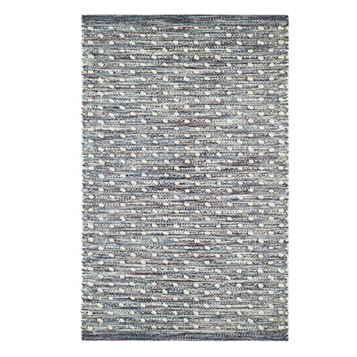 Hobnail Grey Handwoven Performance Rug