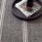 Malta Black Ivory/ Handwoven Wool Rug