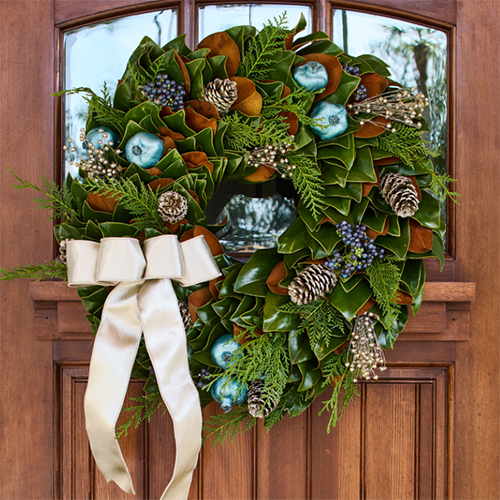 Fresh First Snow Wreath