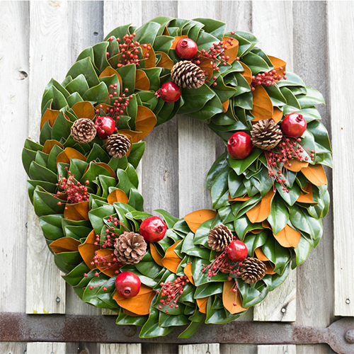 Fresh Christmas Traditions Wreath