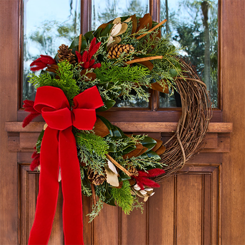 Fresh Sleigh Ride Wreath