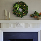Fresh Golden Cedar Wreath