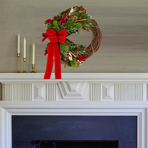 Fresh Sleigh Ride Wreath