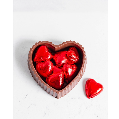 Milk Chocolate Heart Box