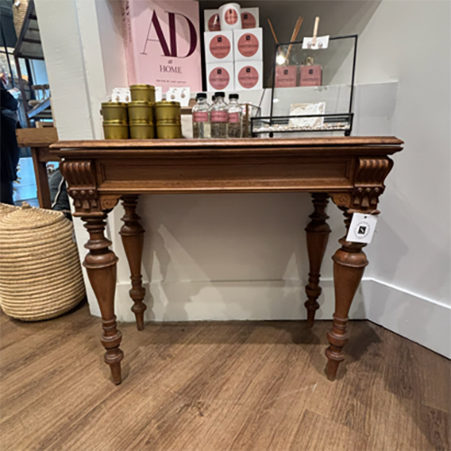 Vintage Table with Spindle Legs