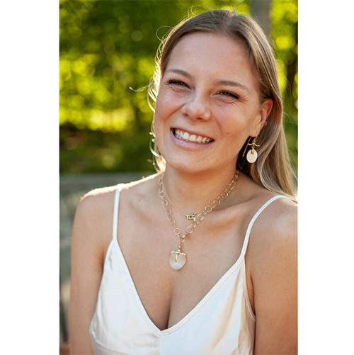 Selenite Heart Necklace