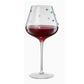Confetti Stemmed Wine Glass