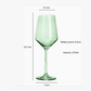 Mint Wine Glass