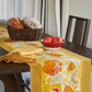 16x72 Pumpkin Orange/Mustard Runner