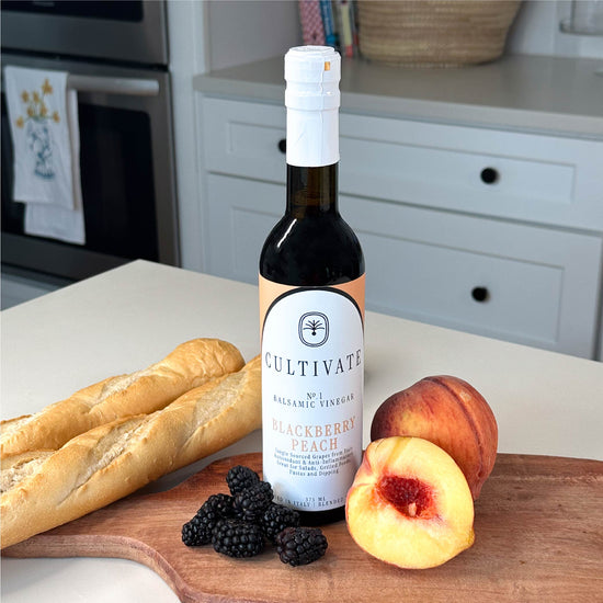 Blackberry Peach Balsamic Vinegar