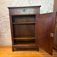Single Door Oak Cabinet