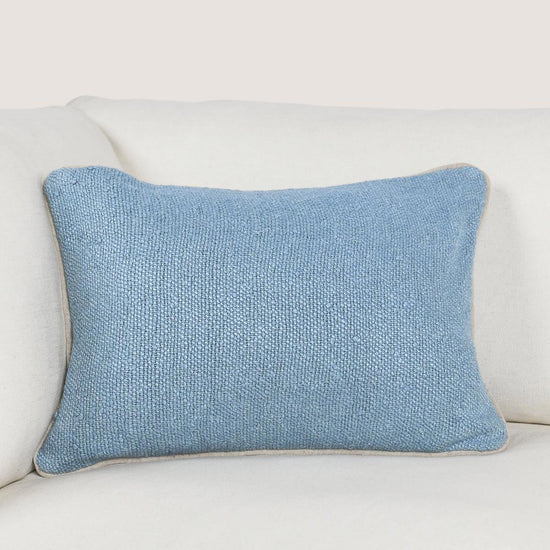 14x20 Sava Capri Blue Pillow