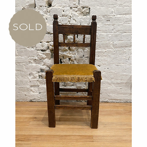 Carved Wooden Chairs