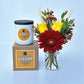 Fall Flower Gift Box + Signature Autumn Candle