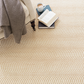 Wave Sand Woven Sisal Rug