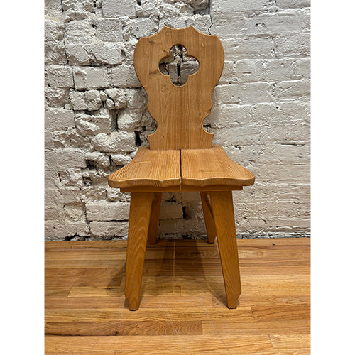 Natural Clover Tyrol Accent Chair