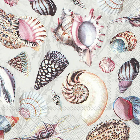 Shells Of The Sea Cocktail Napkins