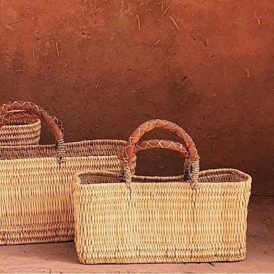 Small Reed Storage Basket