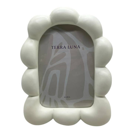 4x6 Ivory Oval Puffy Frame