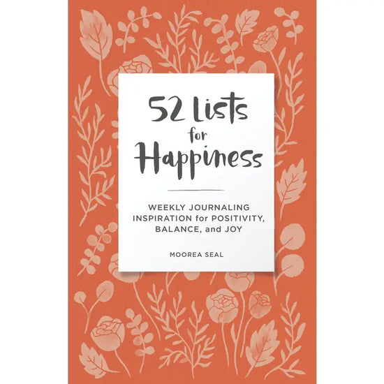 52 Lists For Happiness Floral