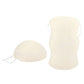 S/2 White Konjac Body Sponge