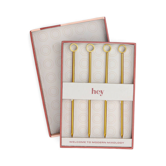 S/4 Owen Cocktail Picks