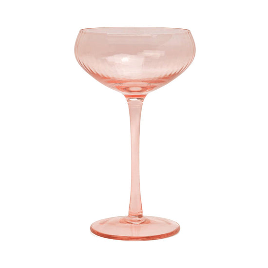 S/2 Blush Lou Coupe Glasses