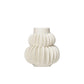 White Round Vase