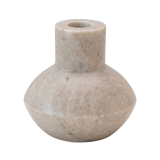 Short Marble Taper Holder