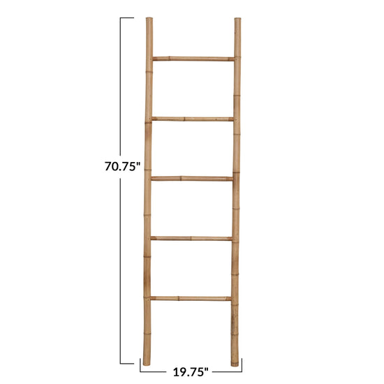 Natural Decorative Bamboo Ladder