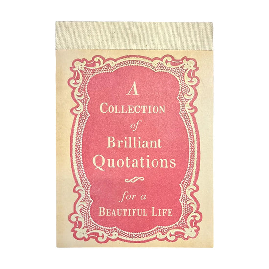 A Collection of Brilliant Quotations